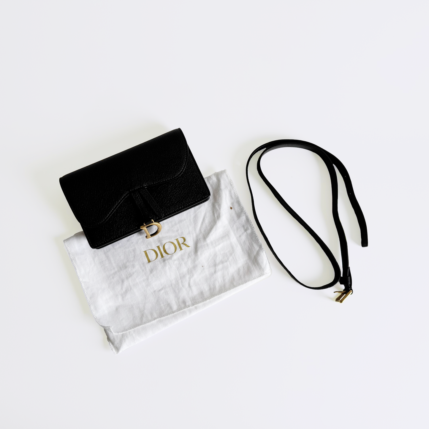 Dior Black Belt Bag