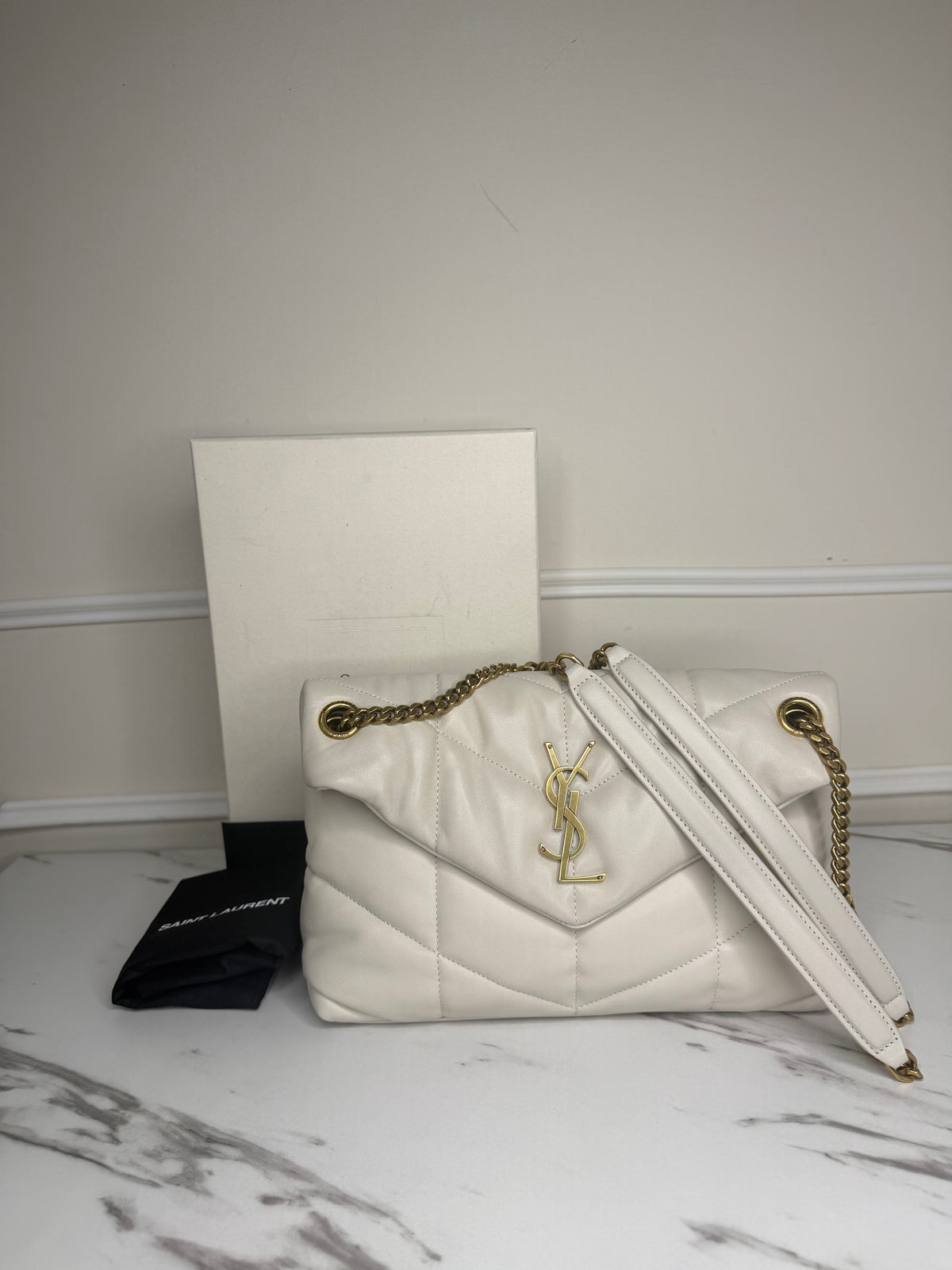 Saint Laurent Loulou Puffer Bag