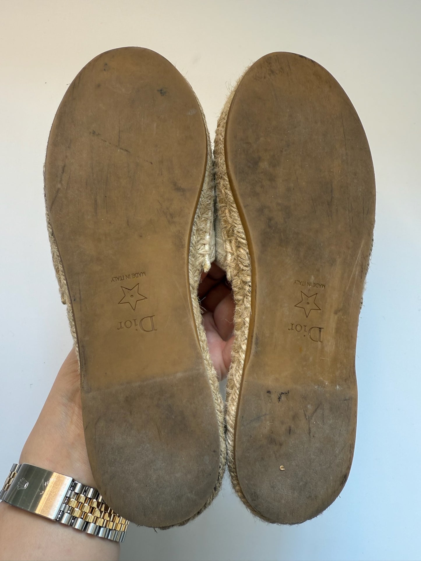 Dior slides size 35.5