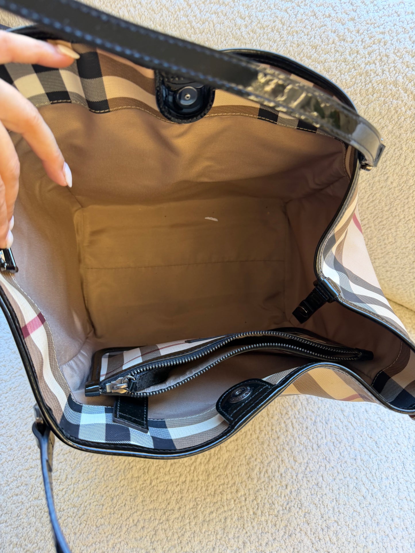 Burberry shopping Tote