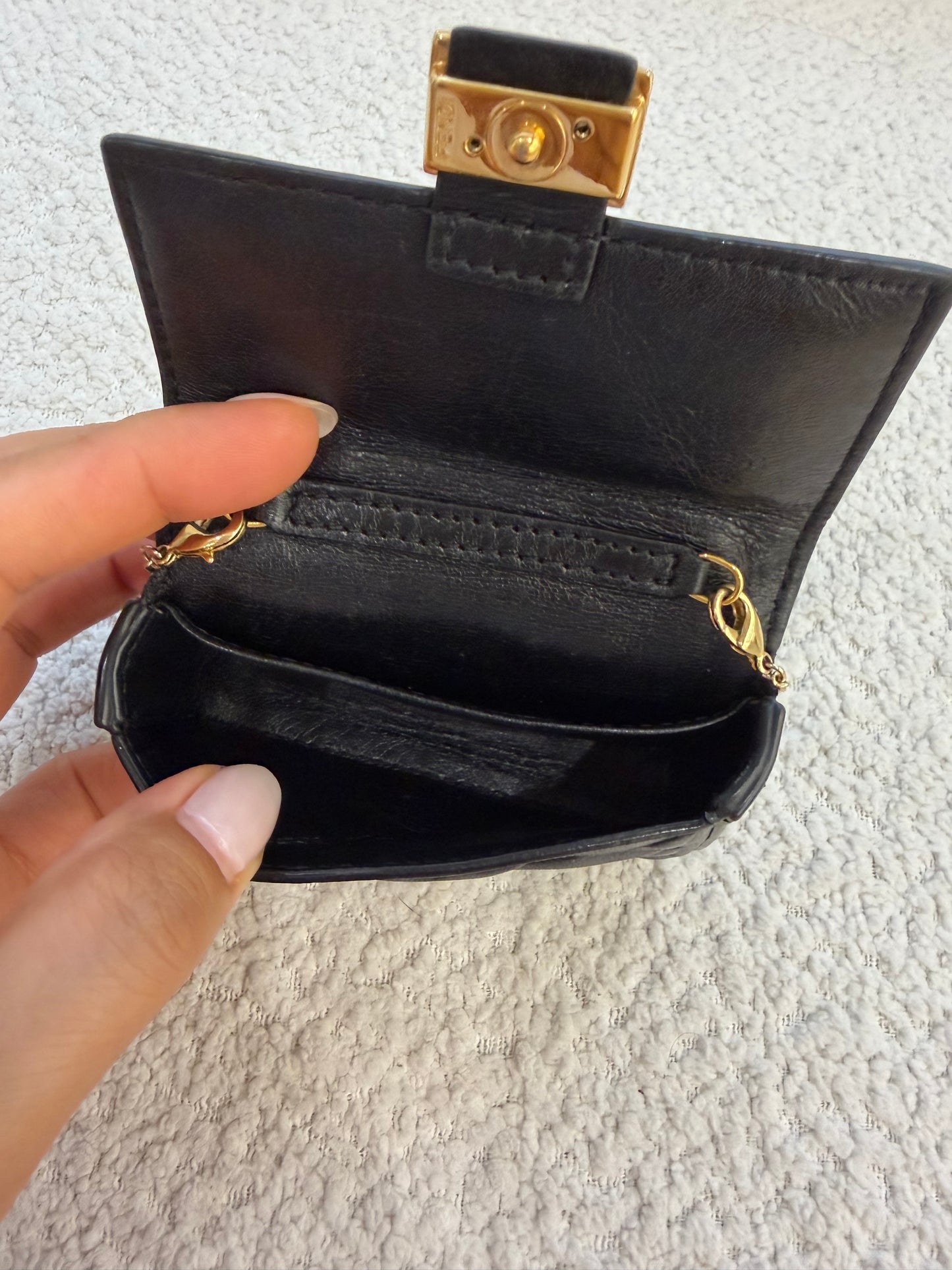 Fendi Nano Baguette black