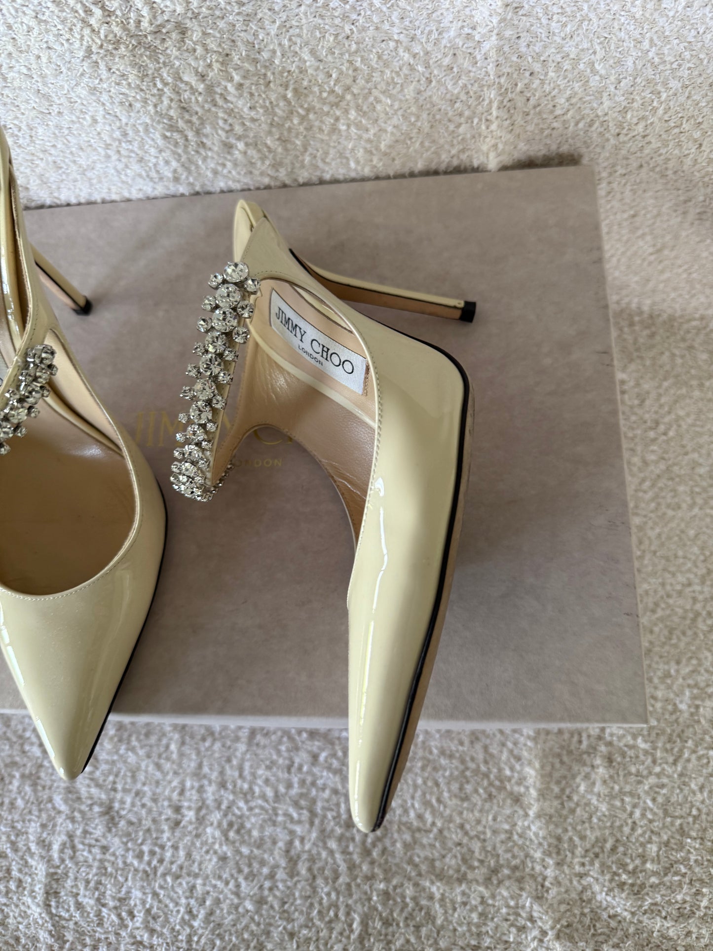 Jimmy Choo Bing 100 mules size 39