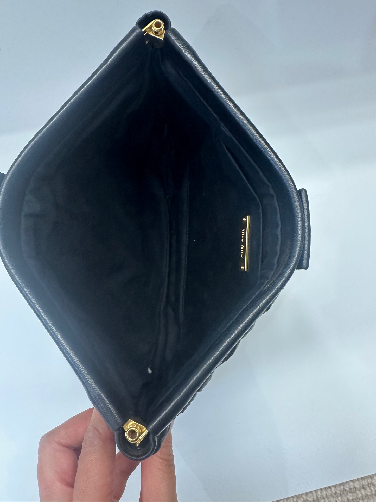 Miu Miu black pouch
