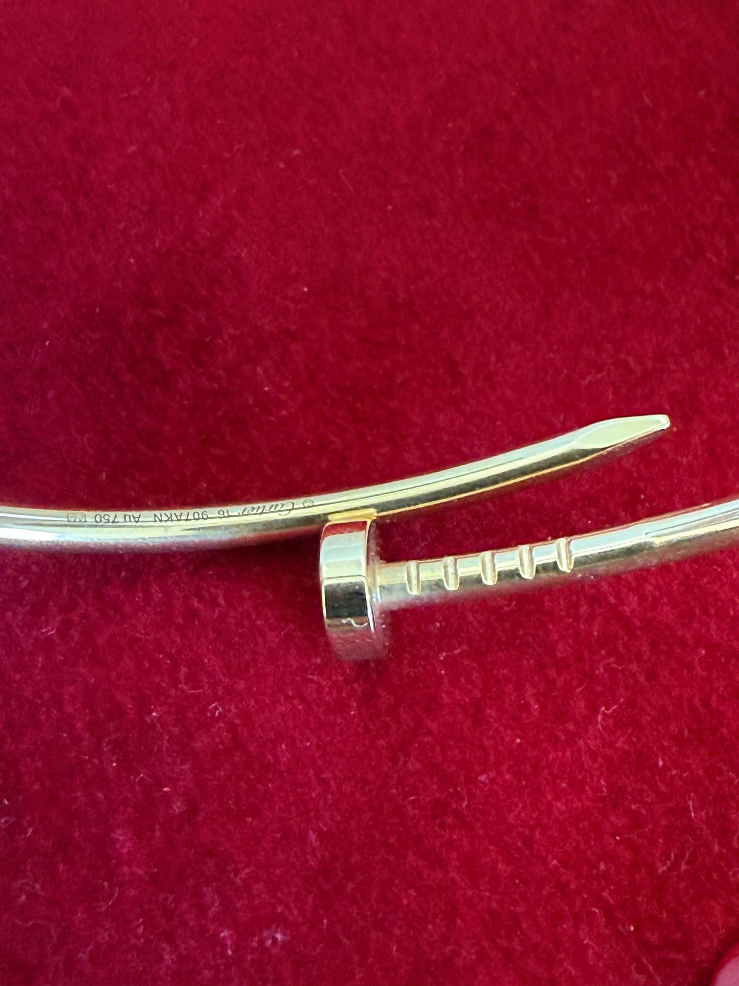 Cartier Juste Un Clou Bracelet Size16