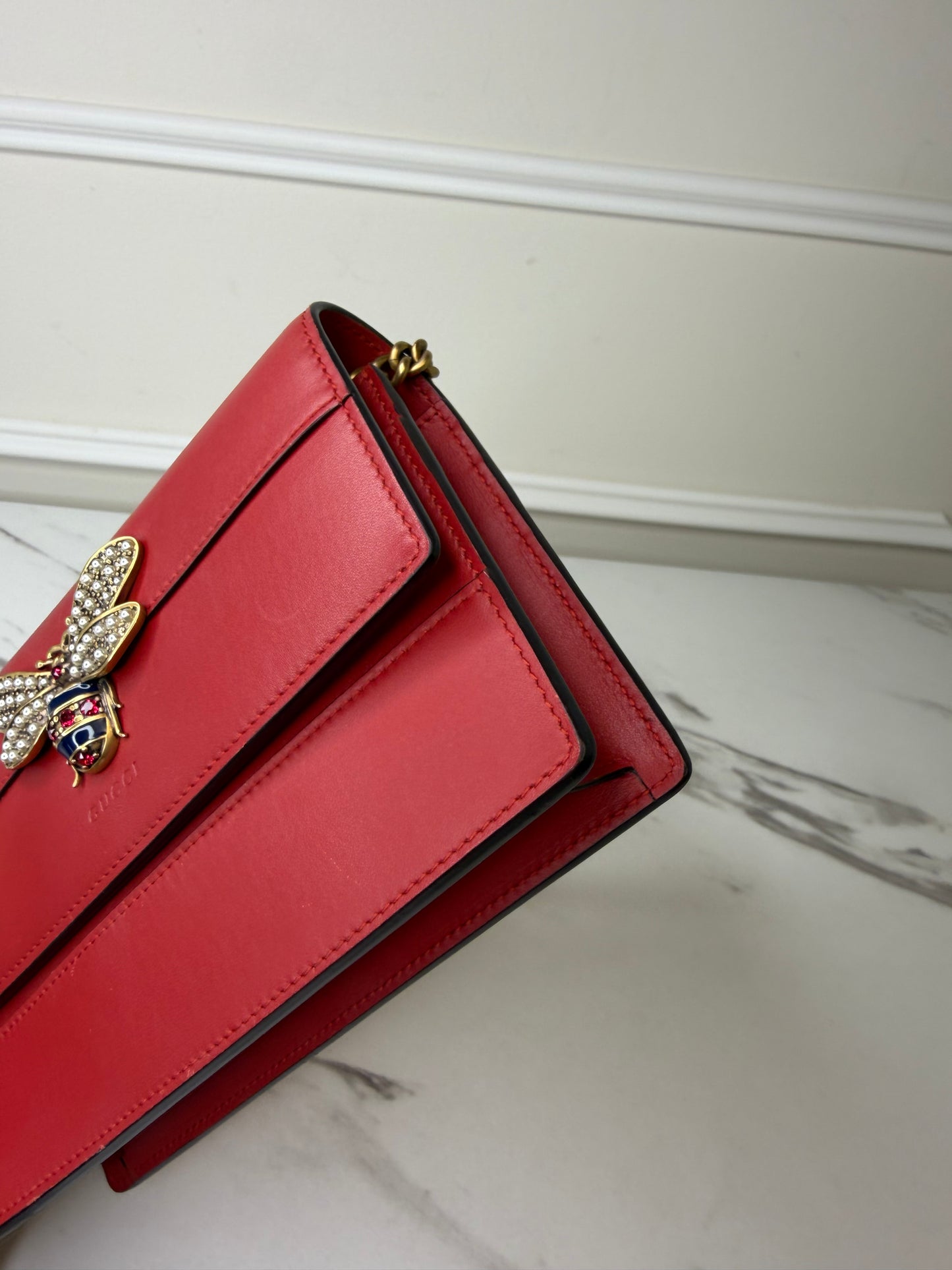 Gucci Queen Margaret GG Leather Woc