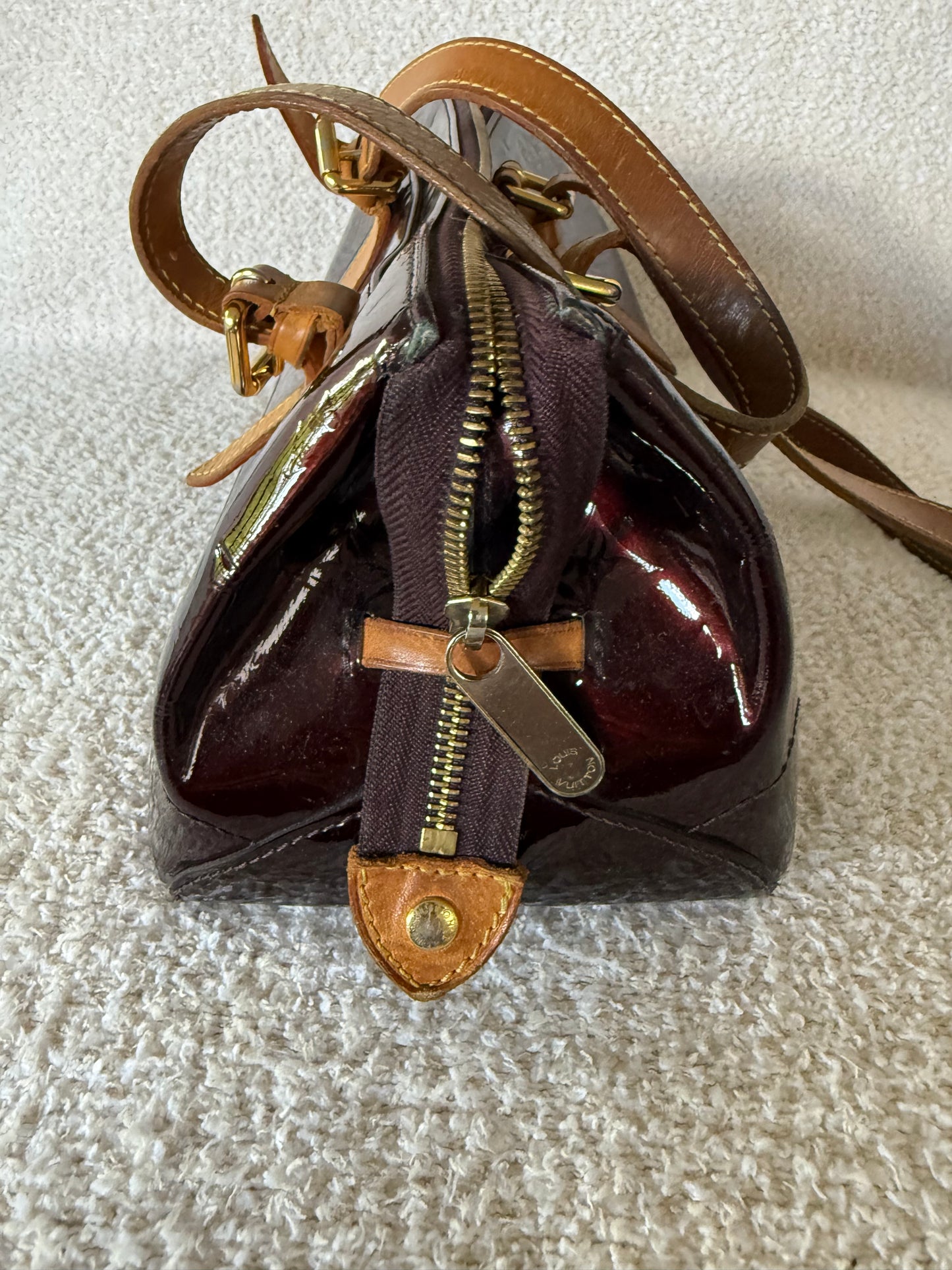 Louis Vuitton Rosewood Avenue Monogram Vernis bag