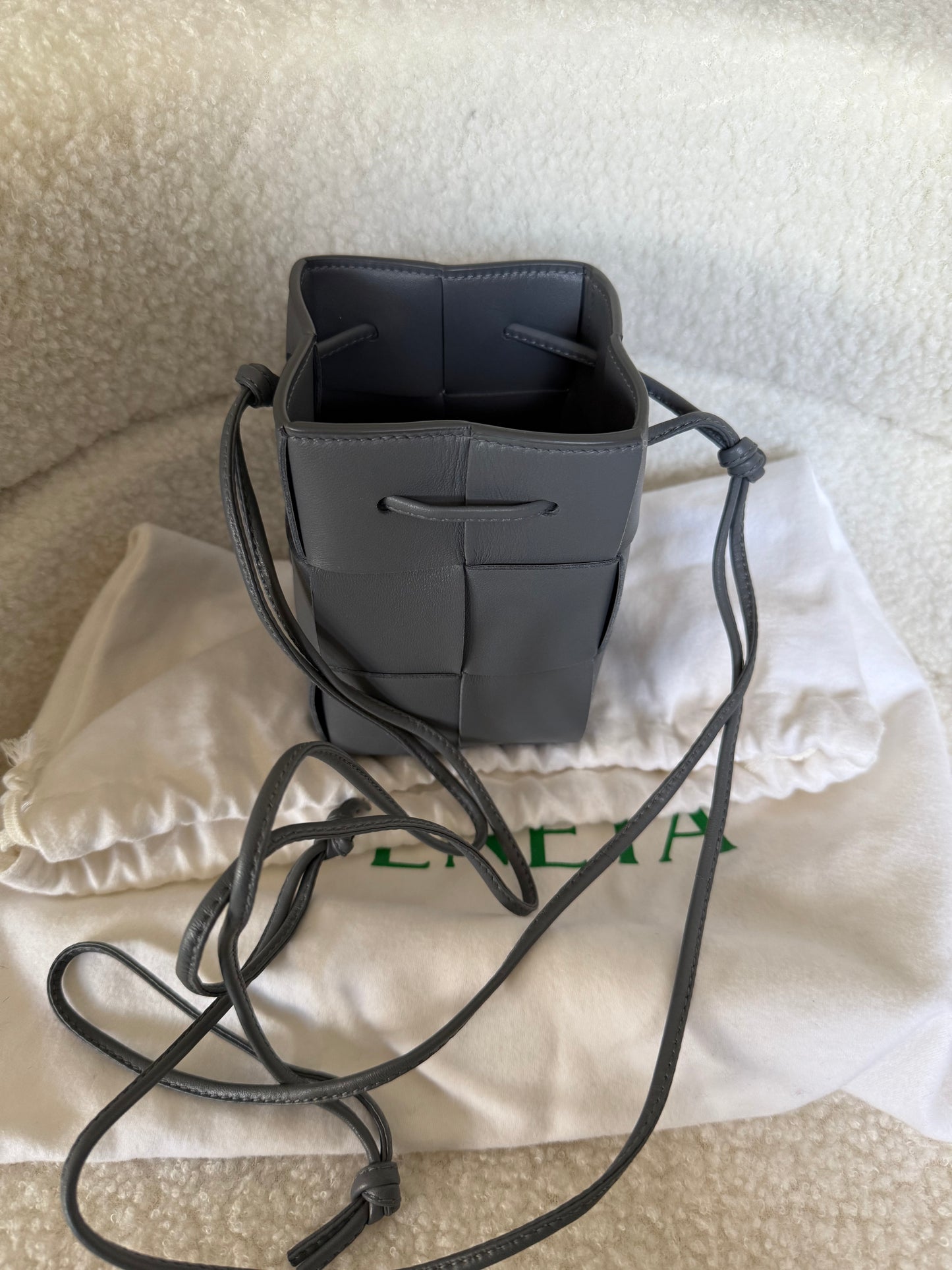 Bottega Veneta Mini cassette bucket bag