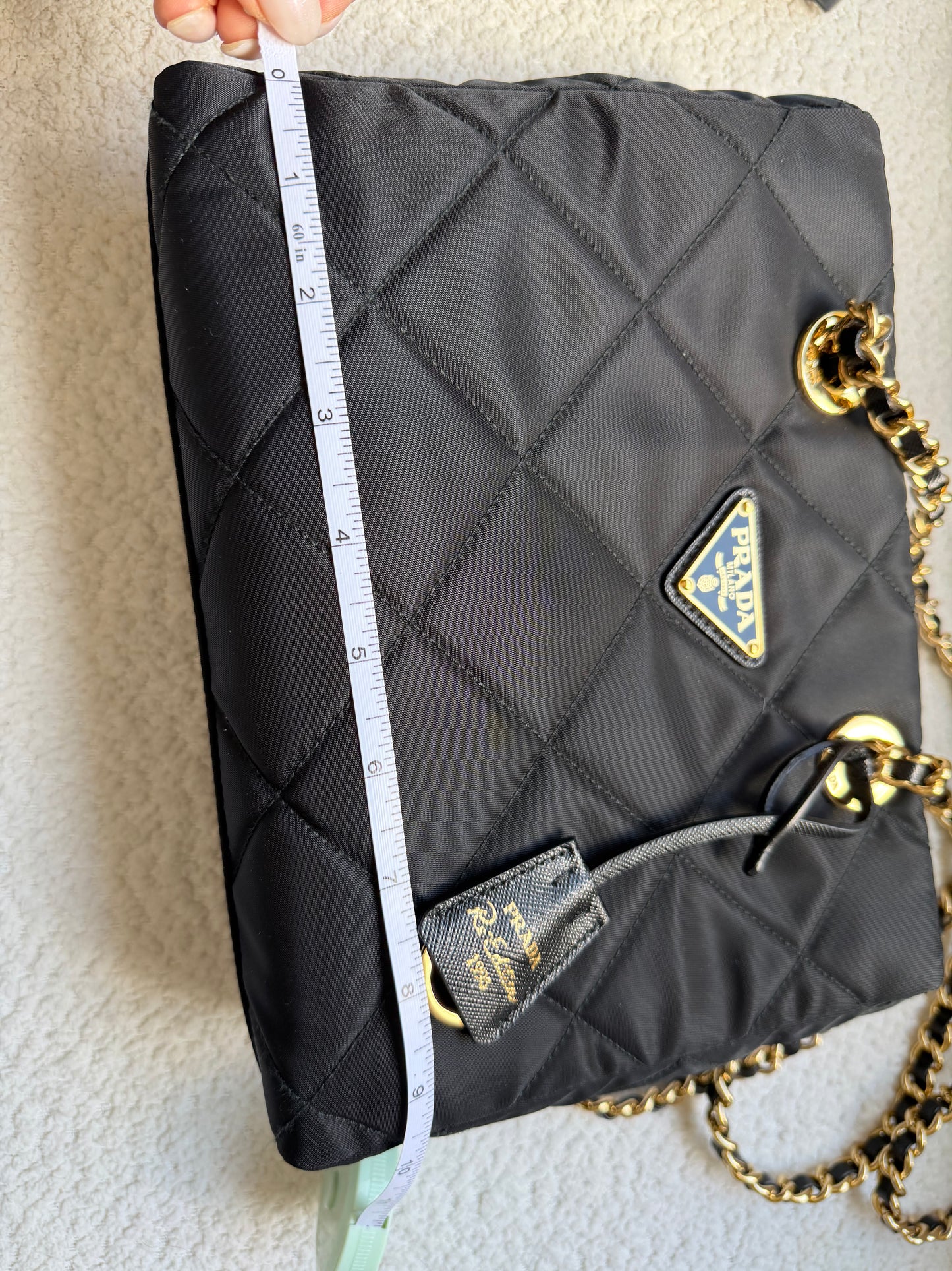 Prada Re-Edition 1995 Quilted Nylon Shoulder Bag.