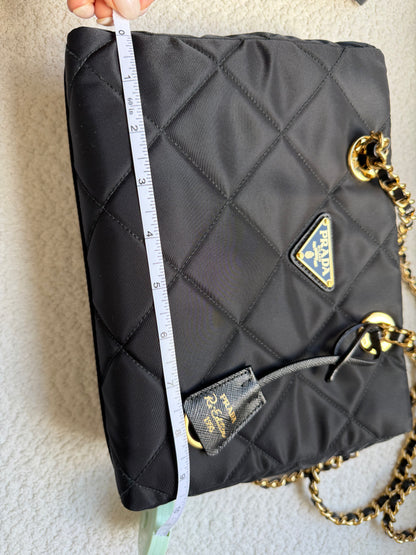 Prada Re-Edition 1995 Quilted Nylon Shoulder Bag.