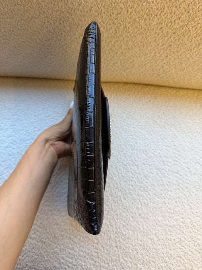 Givenchy Croc Embossed Clutch