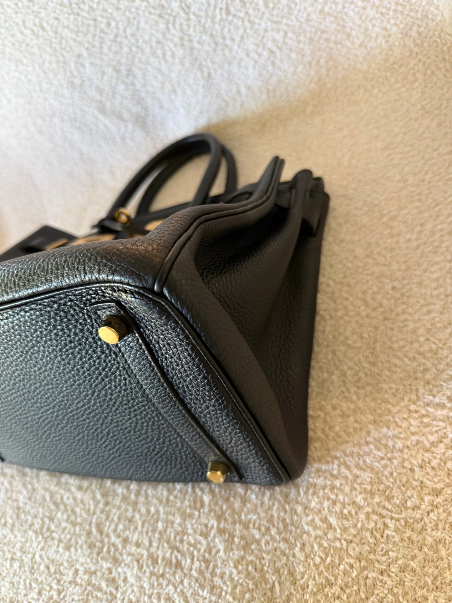 Hermes’ birkin 30 Noir Togo with ghw