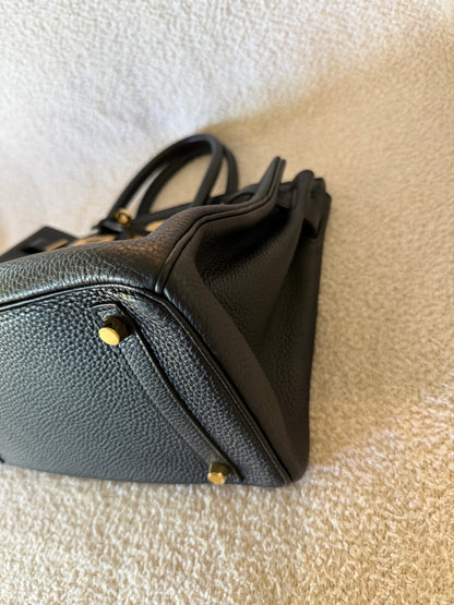 Hermes’ birkin 30 Noir Togo with ghw