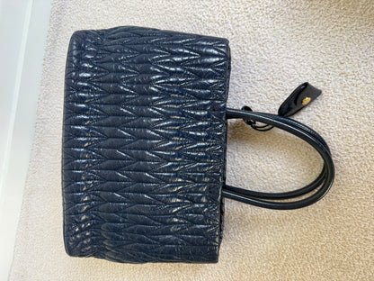 Miu Miu Matelassé Leather Tote Bag