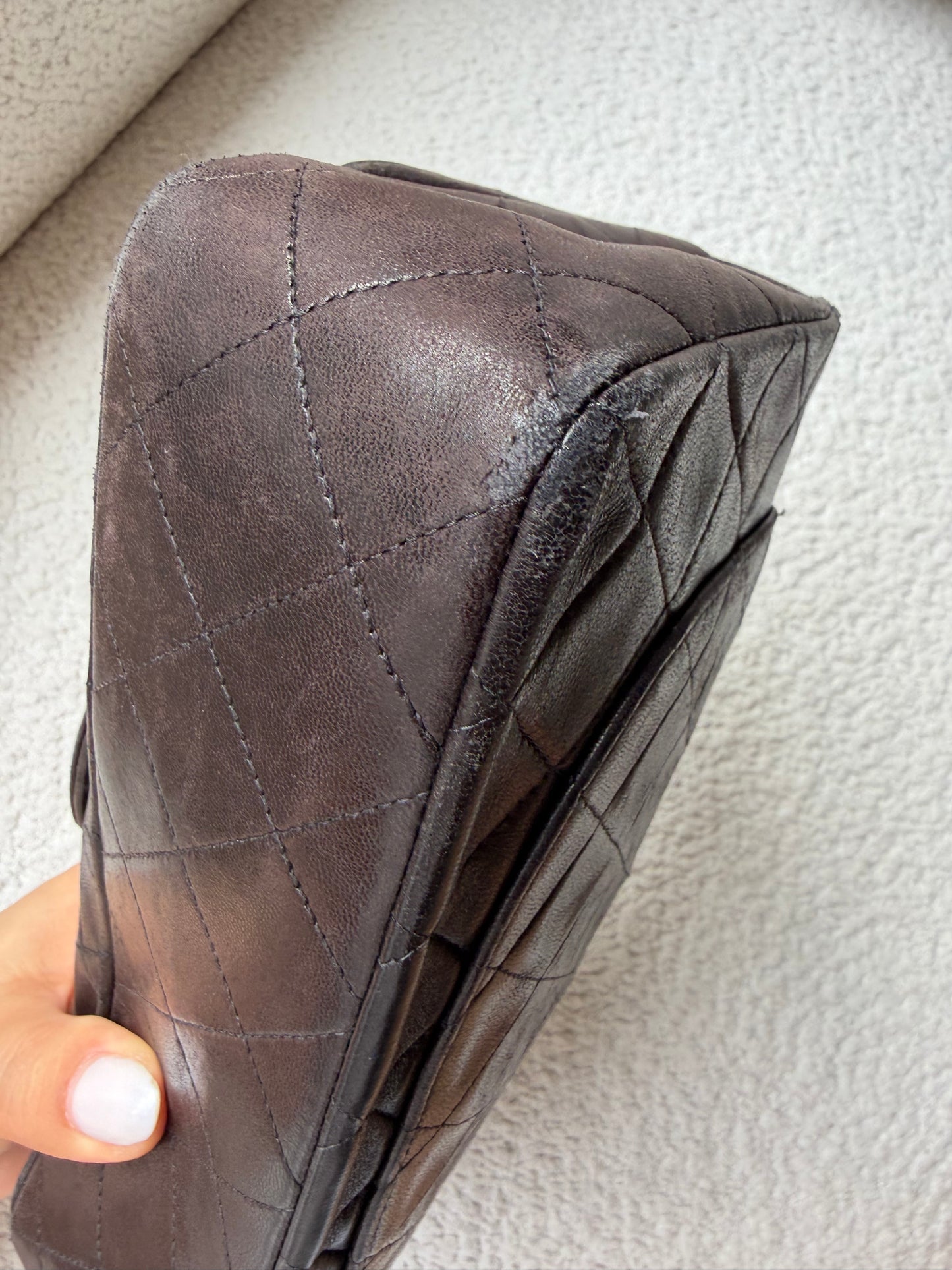 Vintage classic double flap , Size Small