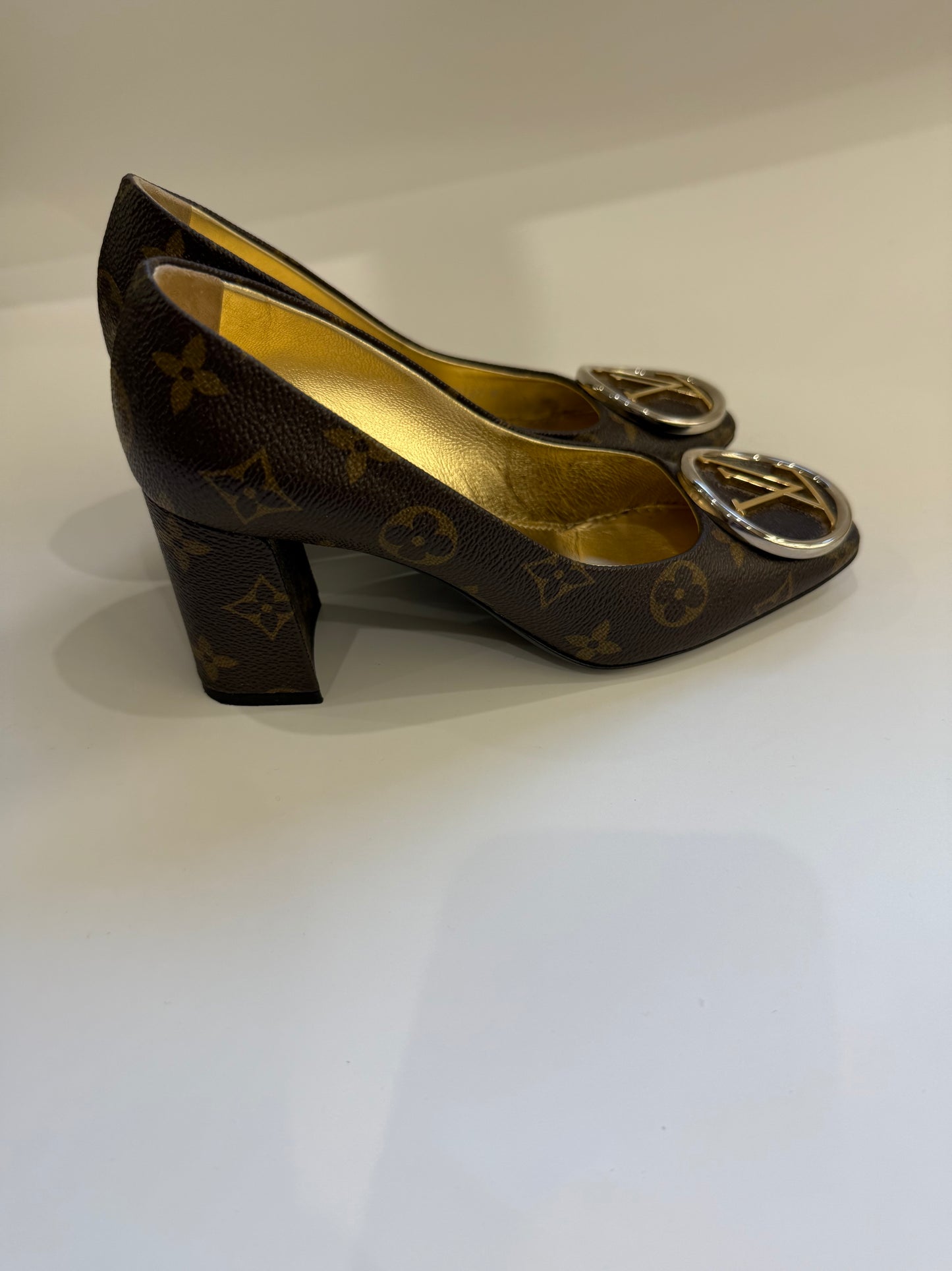 LV Monogram Heels