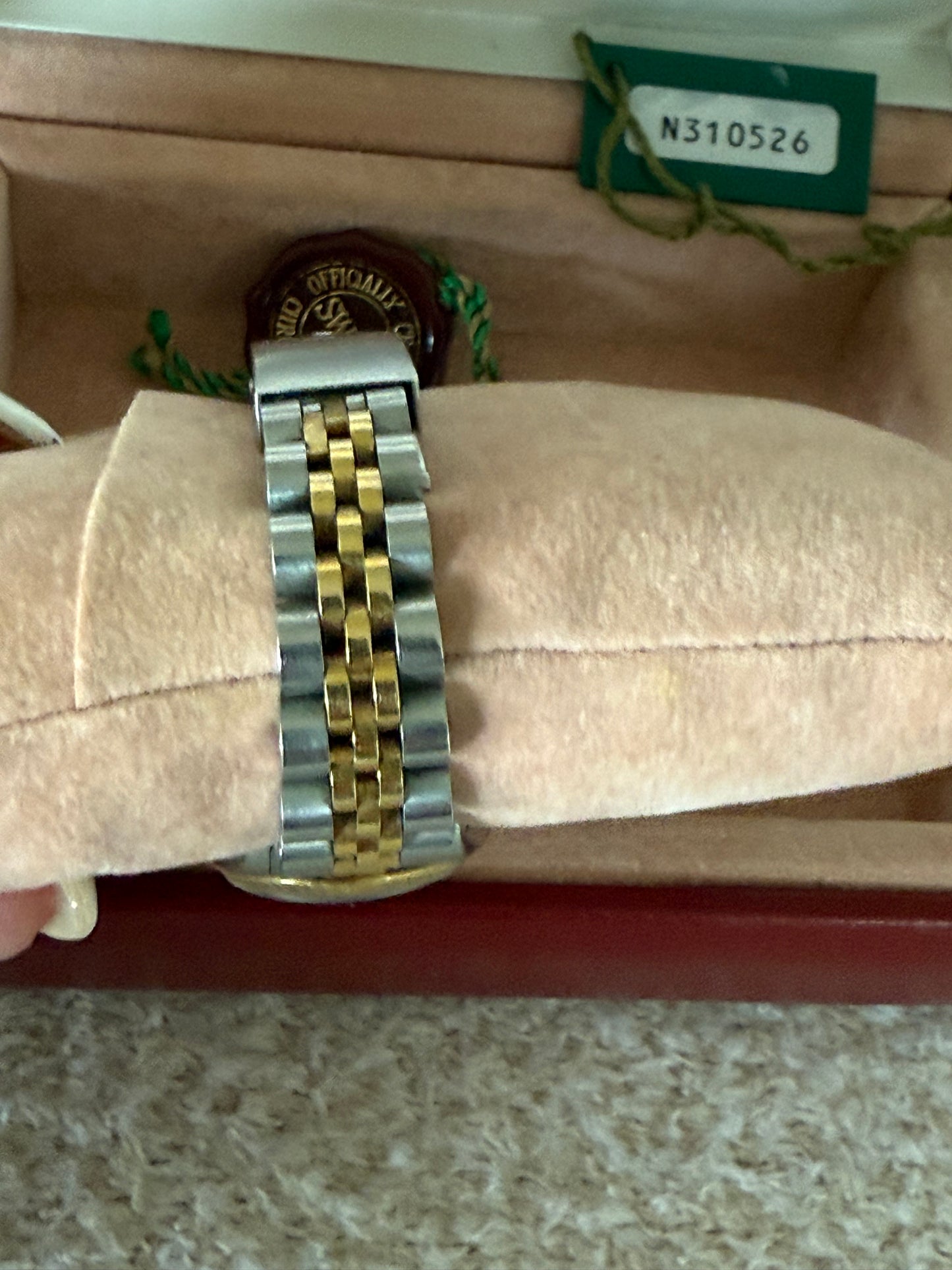 Rolex Datejust ladies 26mm two tone