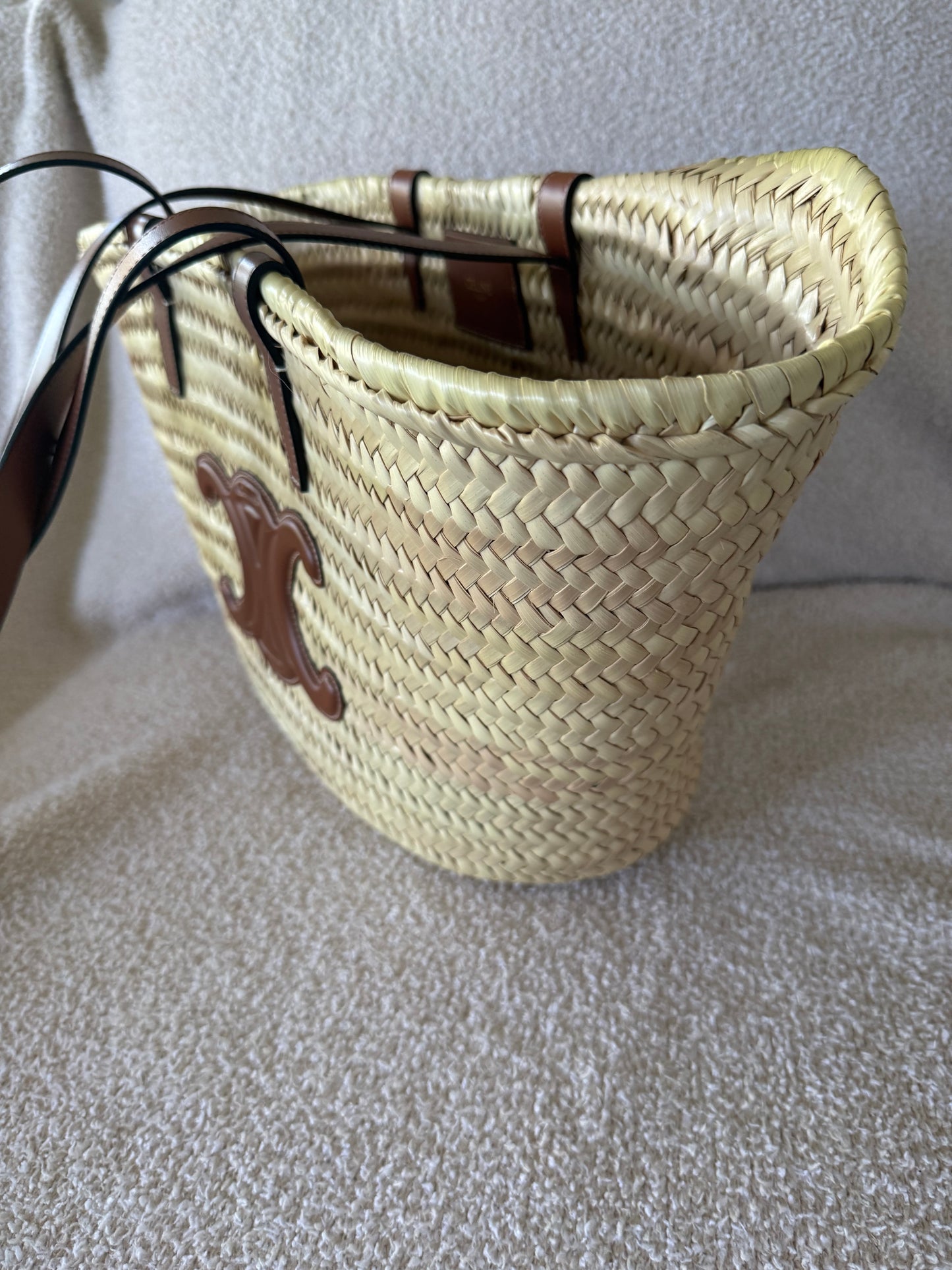 Celine Medium Triomphe Classic Panier tote bag