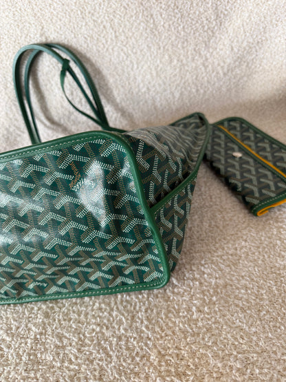 Goyard  Anjou PM Tote Bag in green