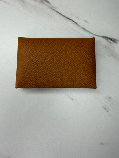 Hermes’ Calvi Card Holder , Brand New