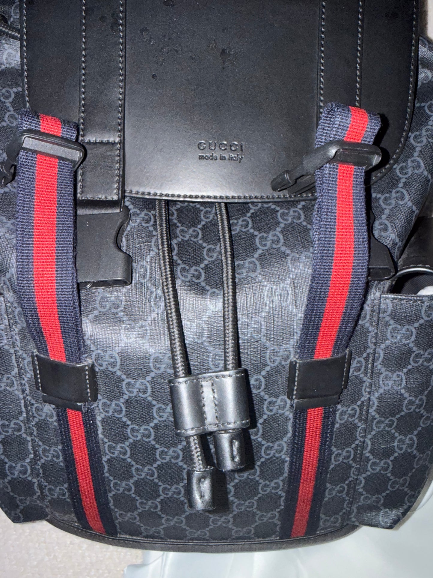 Gucci Soft Backpack in GG Supreme canvas