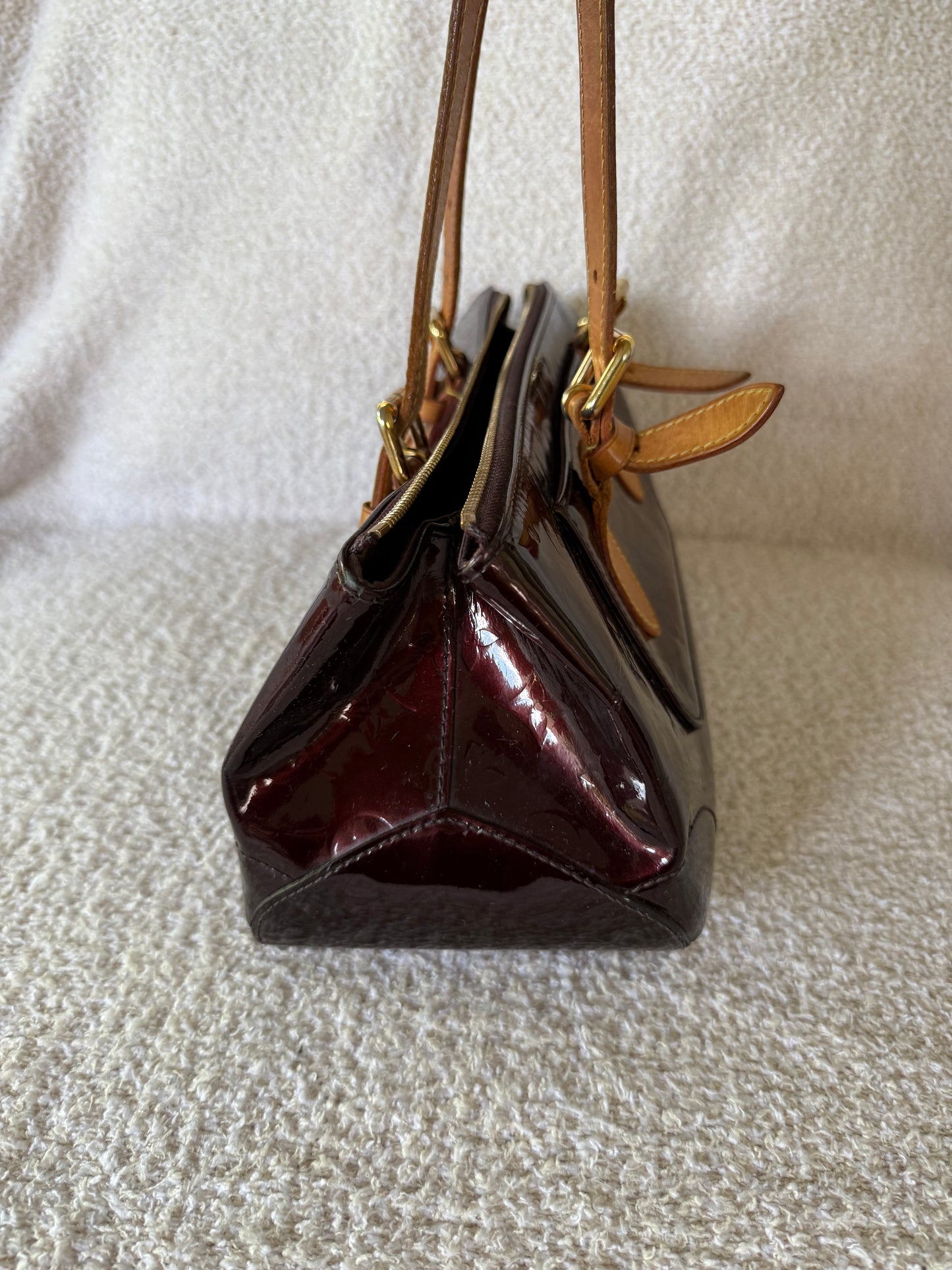 Louis Vuitton Rosewood Avenue Monogram Vernis bag