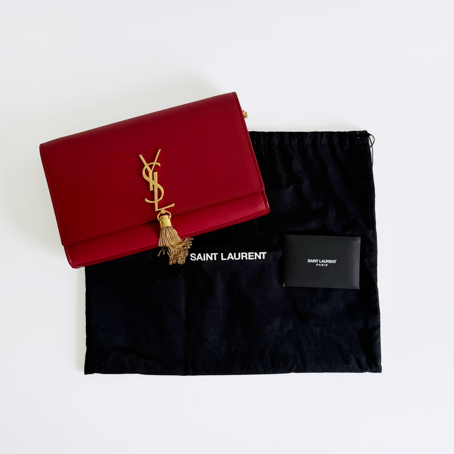 YSL Kate Tassel Clutch Bag