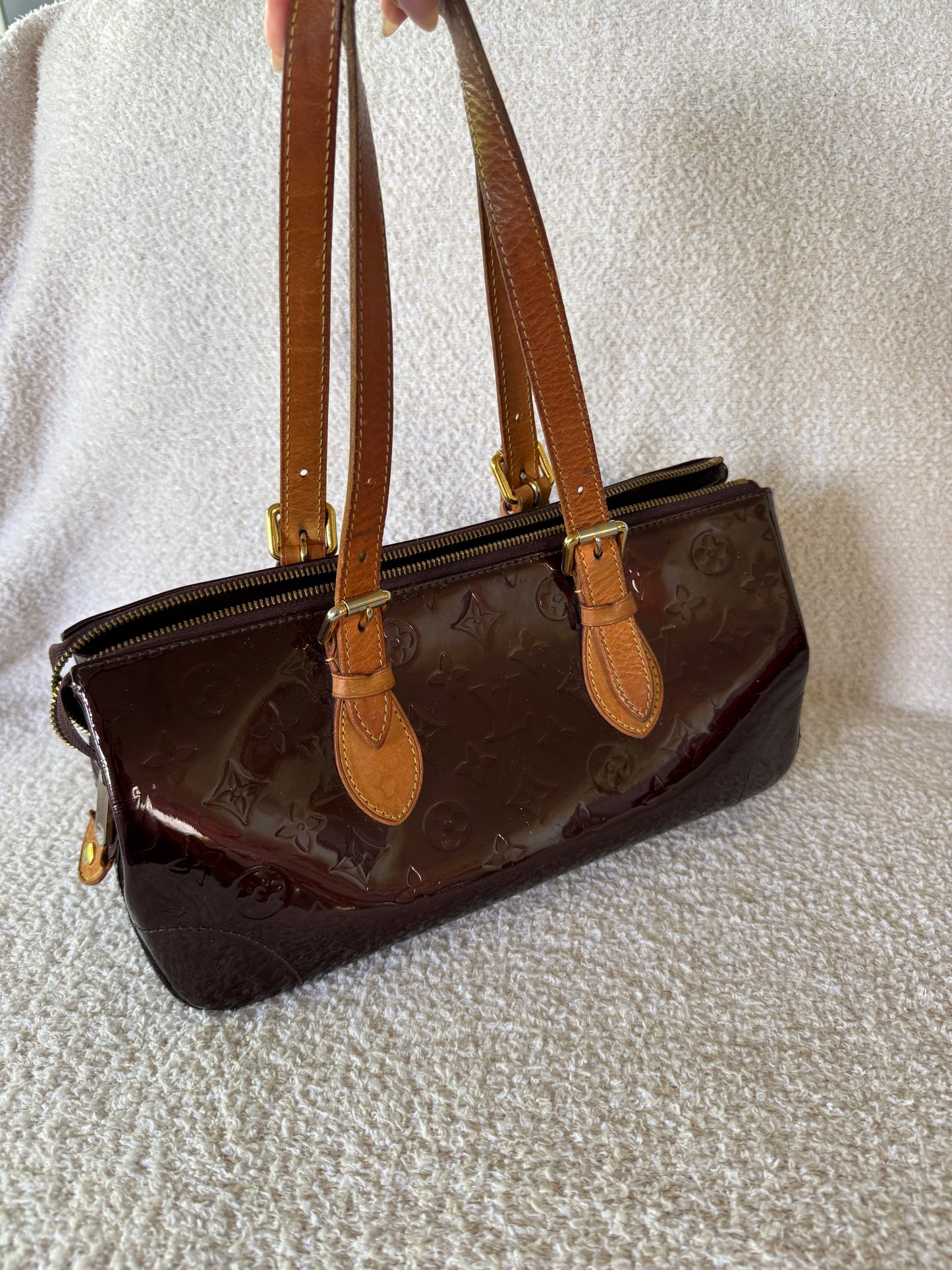 Louis Vuitton Rosewood Avenue Monogram Vernis bag