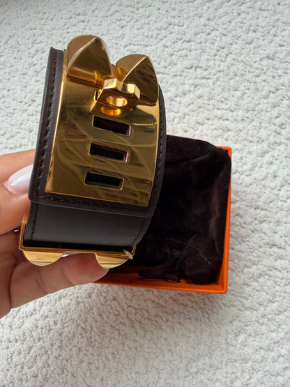 Hermes’ CDC Bracelet, comes with pouch, box and authentication