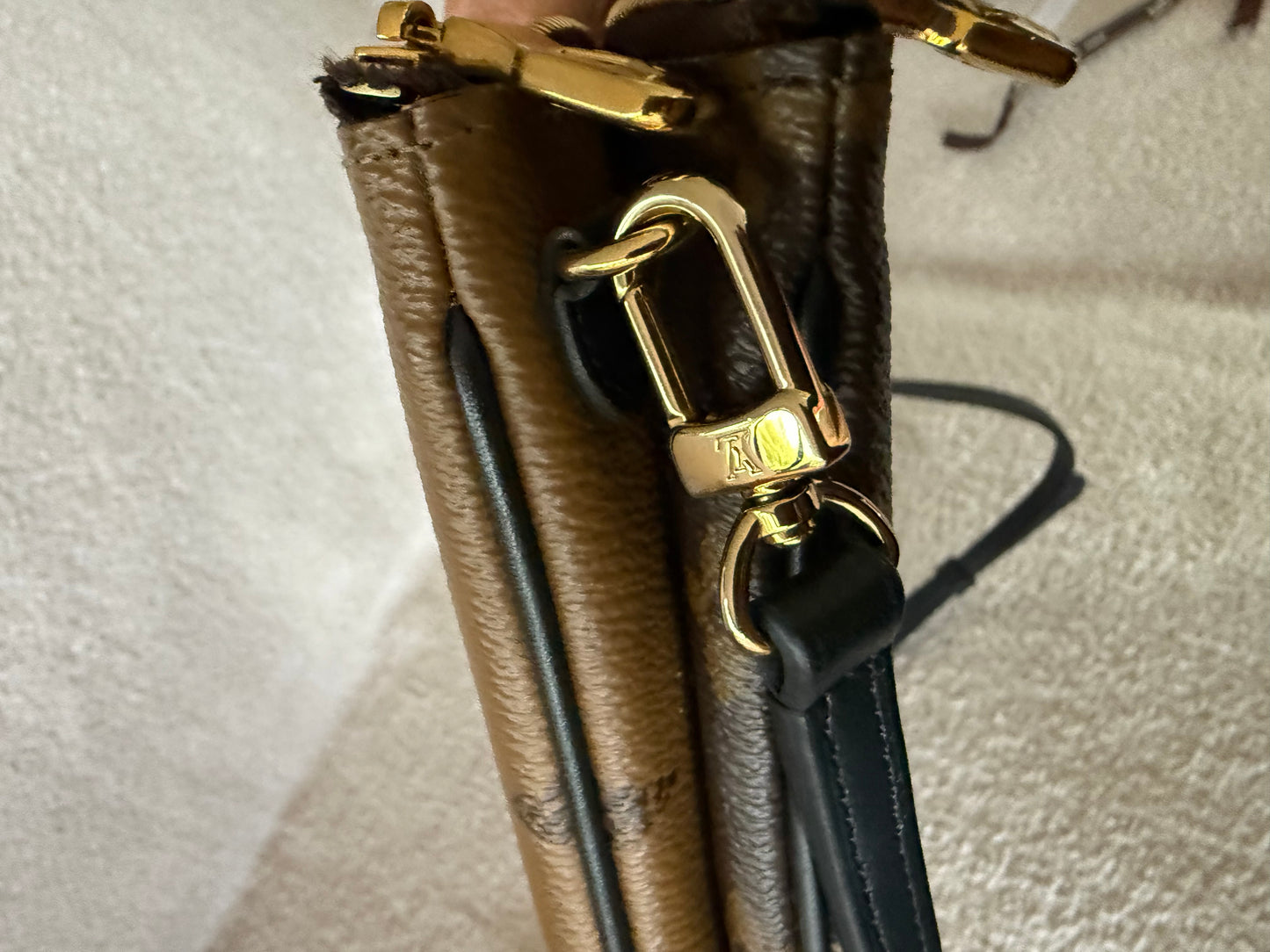 Louis Vuitton Double Zip Pochette bag