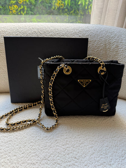 Prada Re-Edition 1995 Quilted Nylon Shoulder Bag.