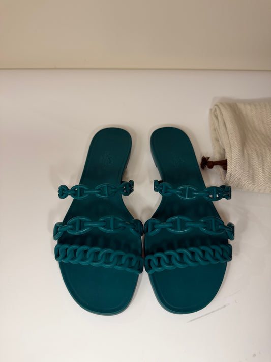 Hermes Rivage Sandals Size 36
