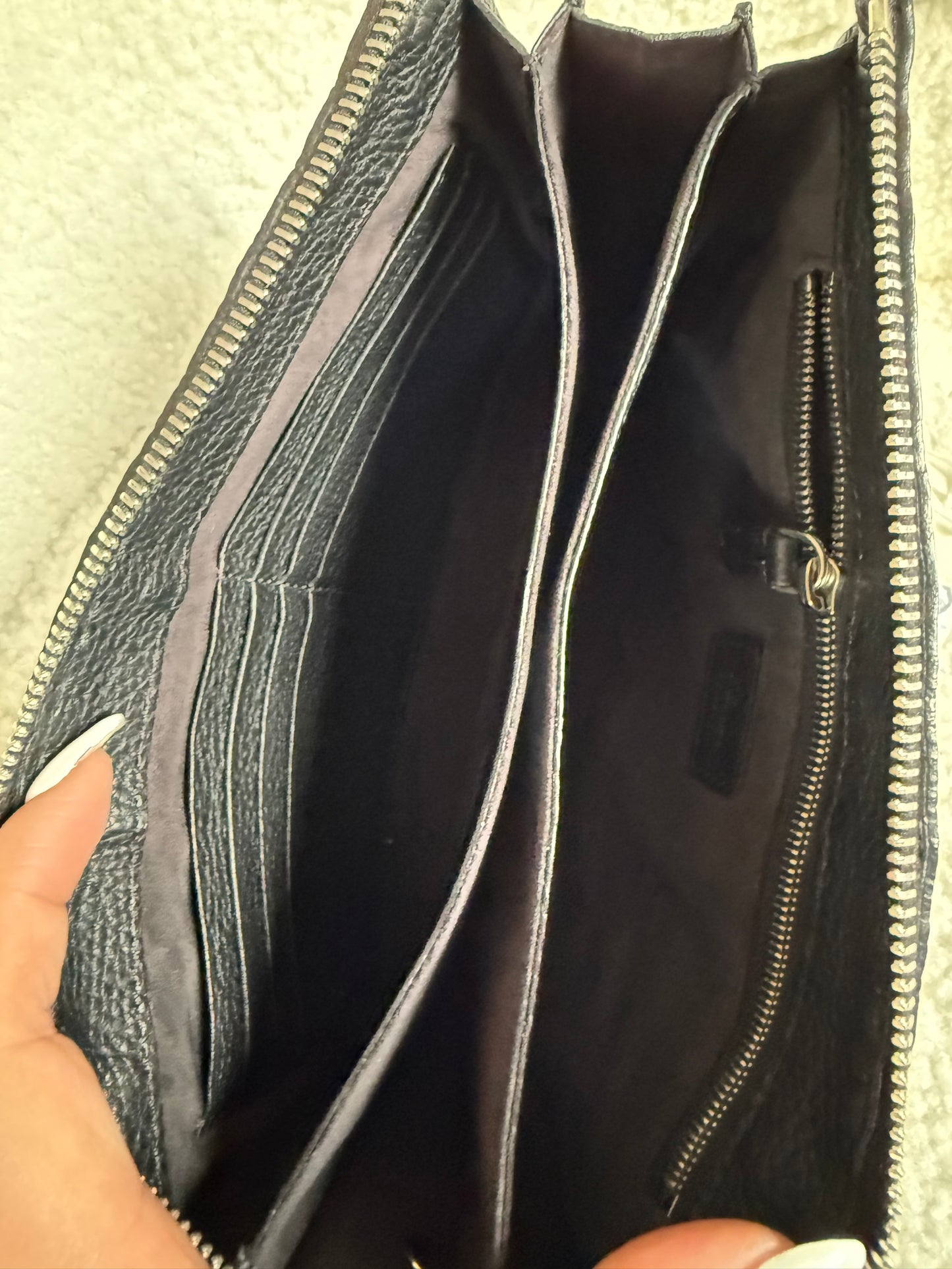 Fendi monster eyes clutch bag