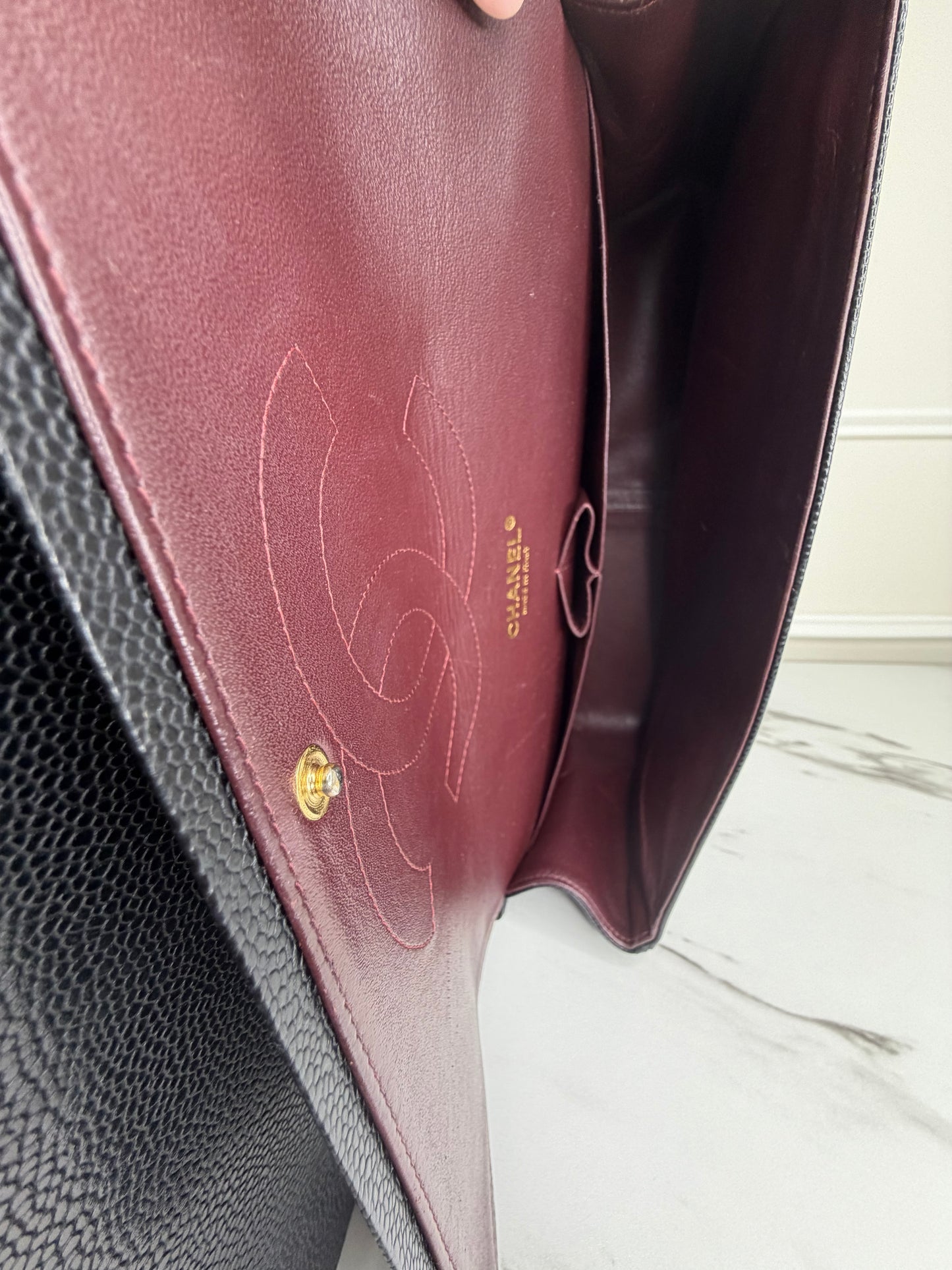 Chanel Classic Double Flap , Jumbo Size