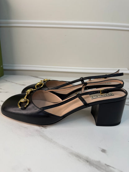 Gucci Slingback Heels , Brand New Size 39.5