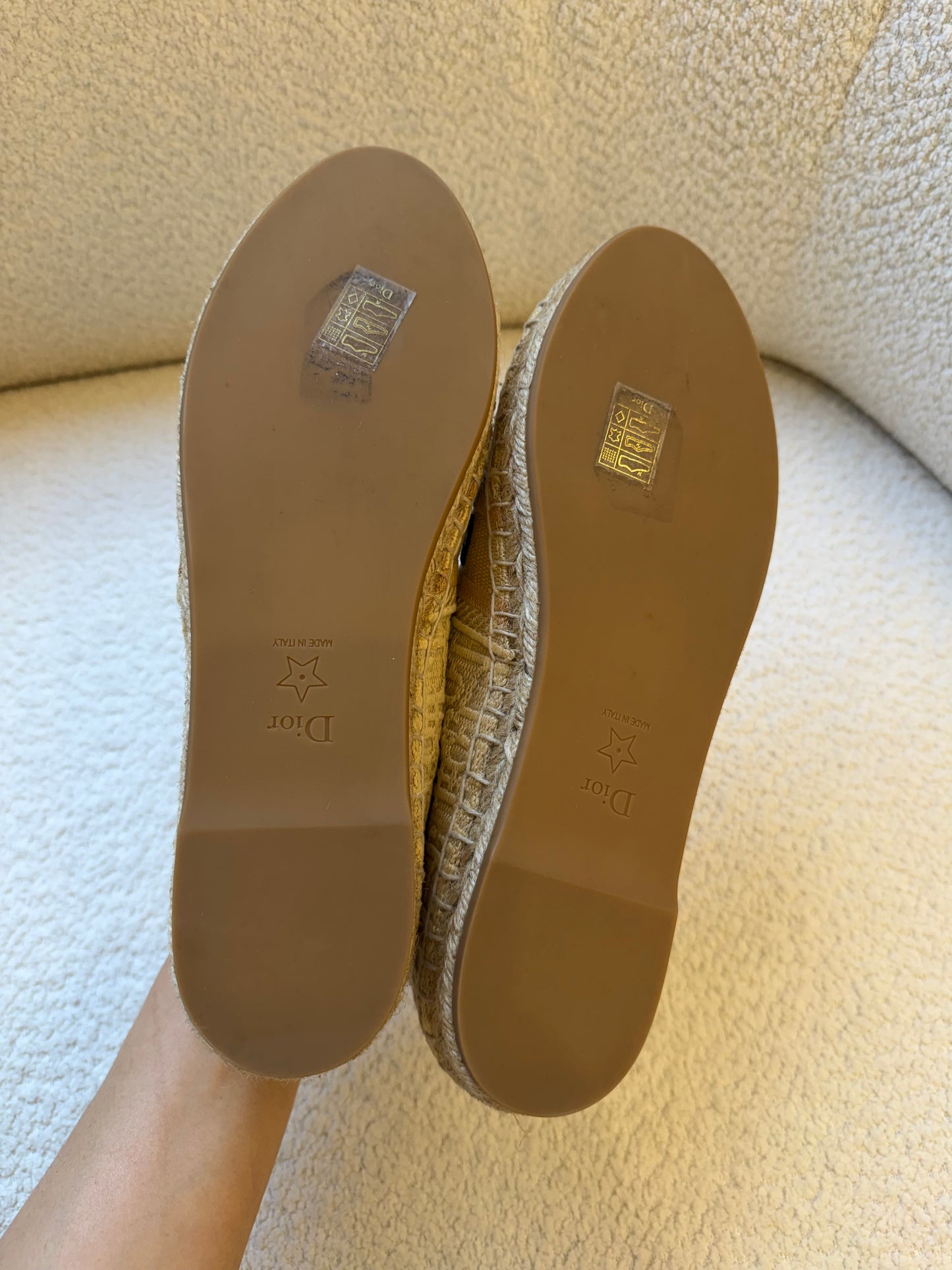 Christian Dior espadrilles