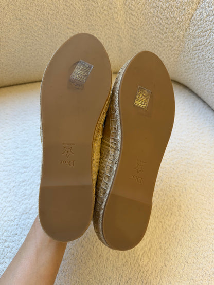 Christian Dior espadrilles