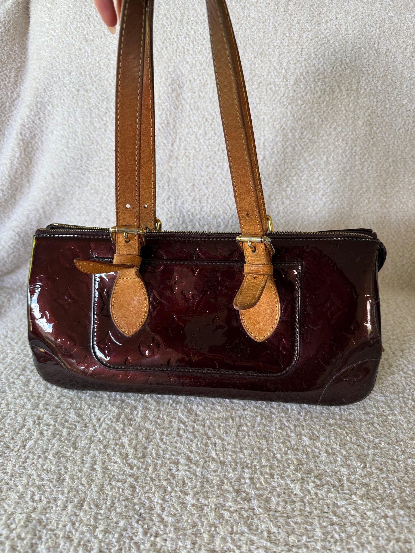 Louis Vuitton Rosewood Avenue Monogram Vernis bag