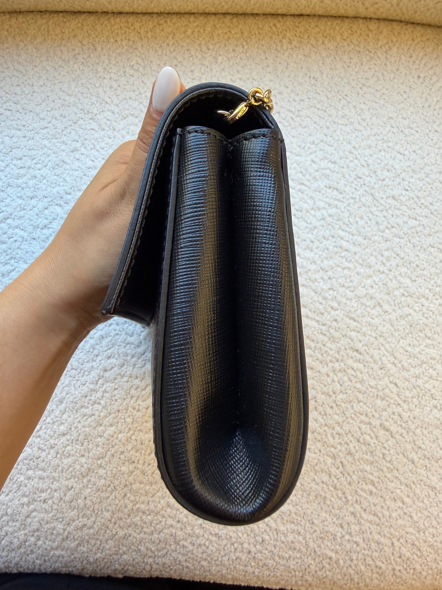 Salvatore Ferragamo Clutch with chain