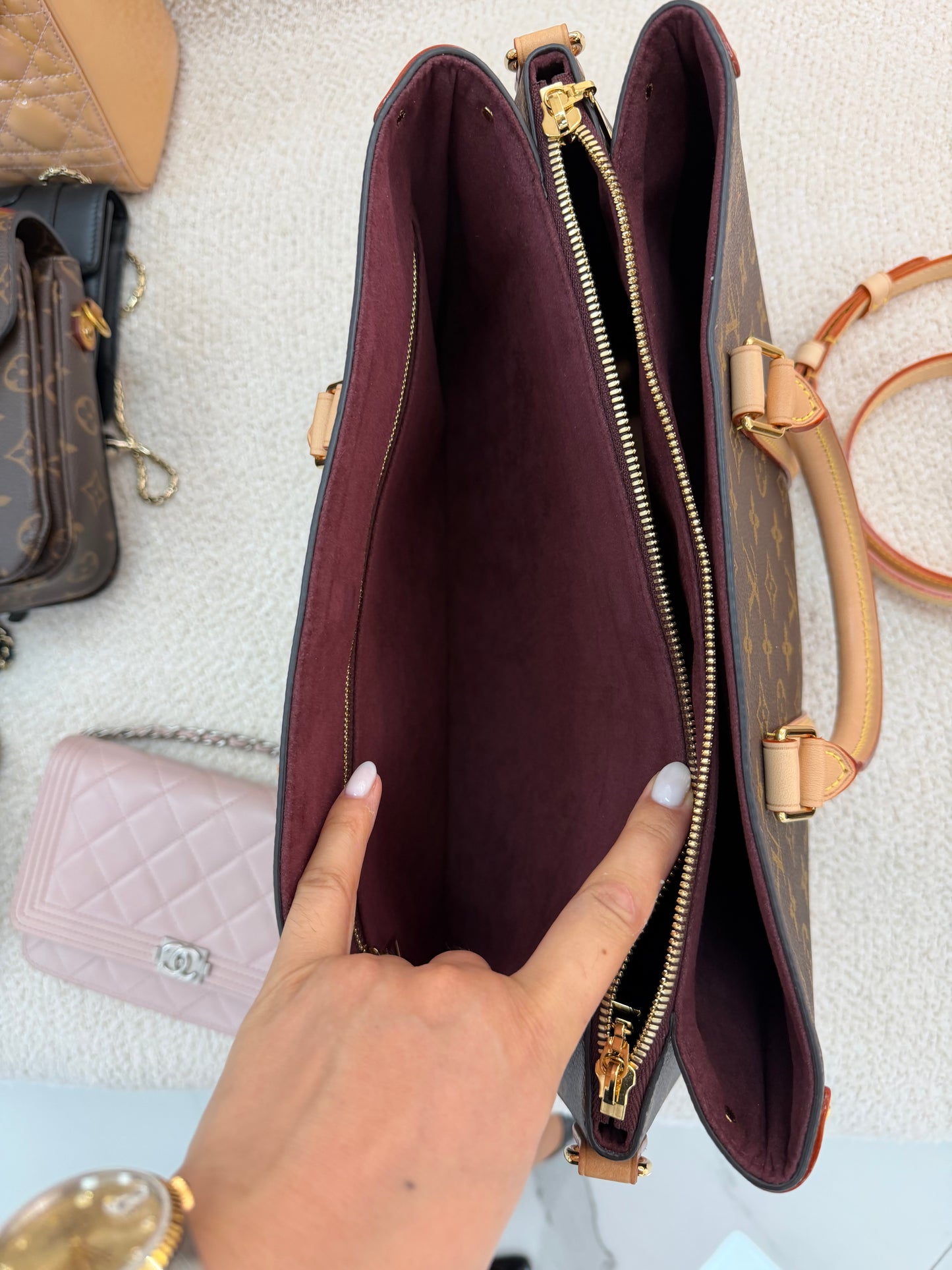 Louis Vuitton Monogram Softflot MM