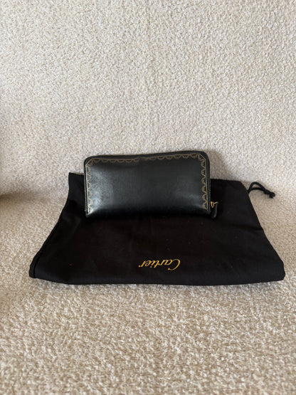 Cartier Garland de Cartier long zip wallet