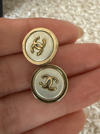 Chanel stud earrings