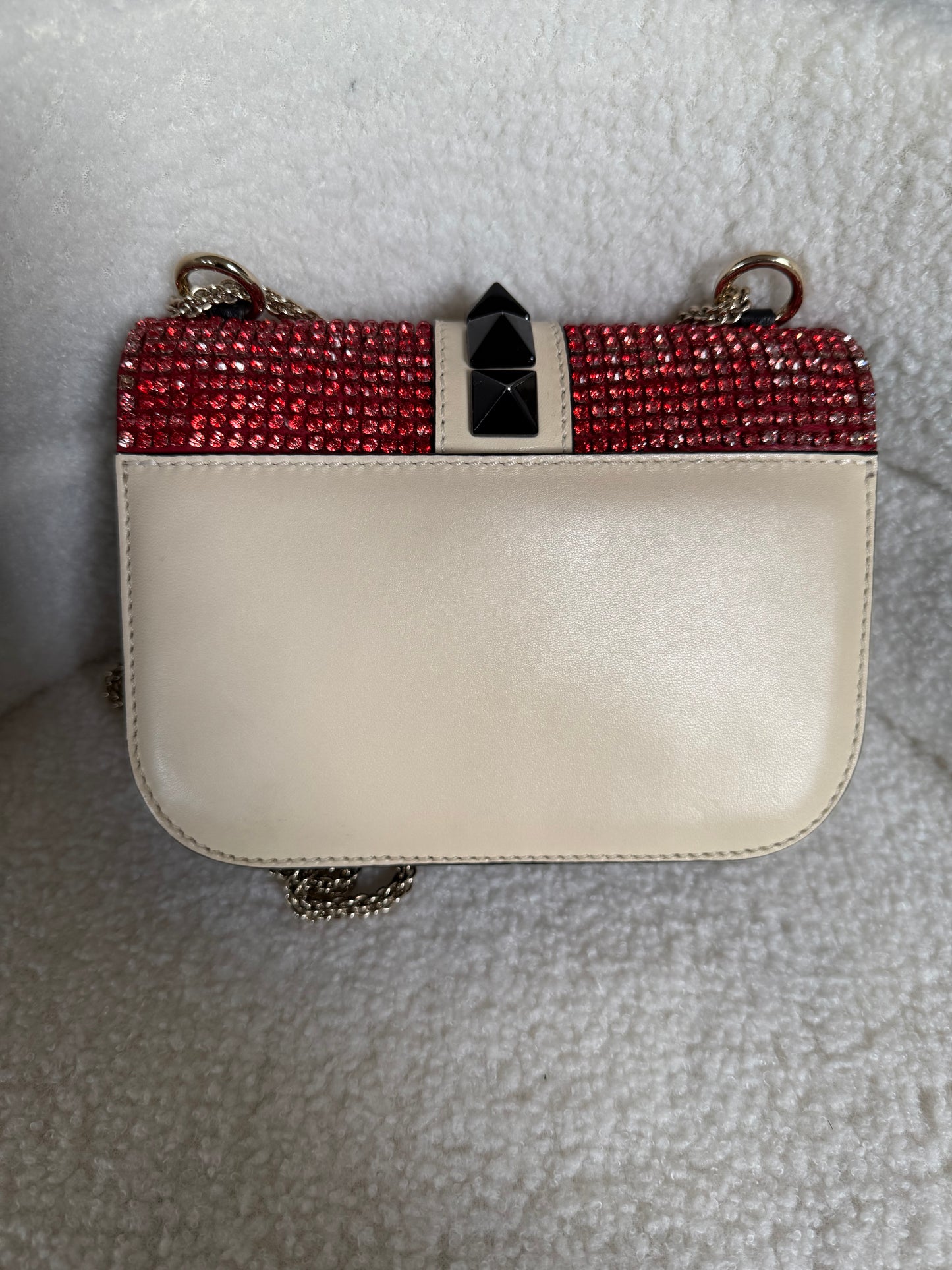 Valentino Glam lock crossbody bag
