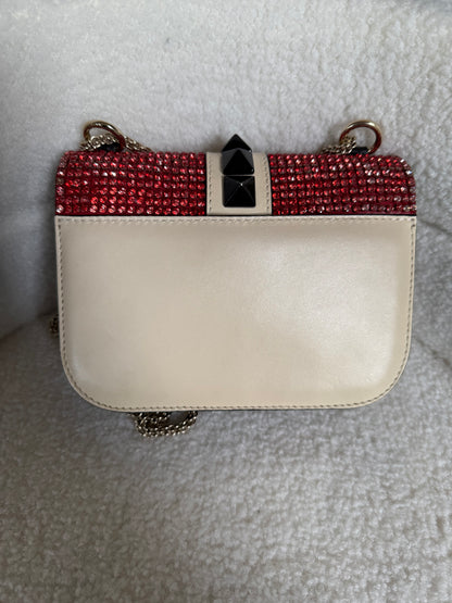 Valentino Glam lock crossbody bag