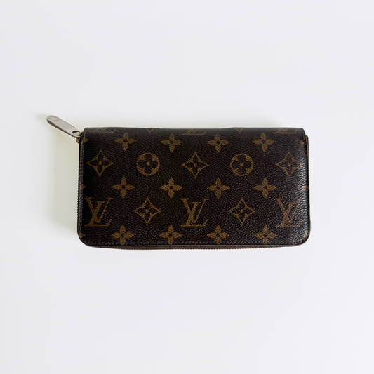 LV Monogram Zip Wallet