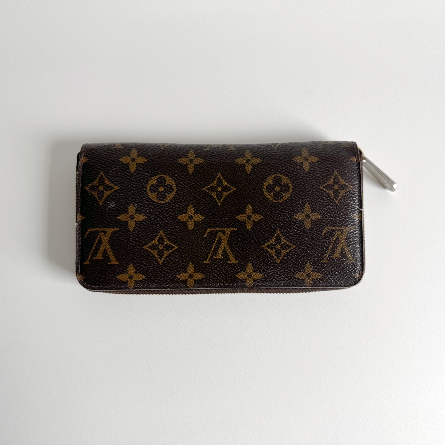 LV Monogram Zip Wallet