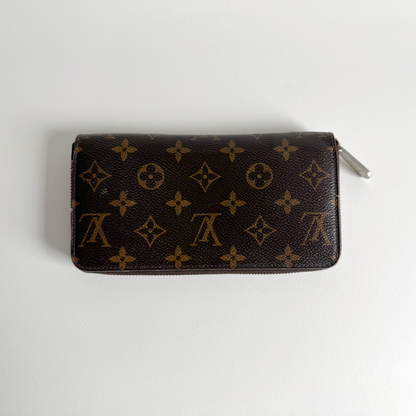 LV Monogram Zip Wallet