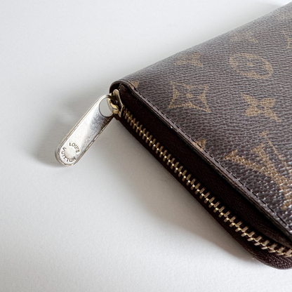 LV Monogram Zip Wallet