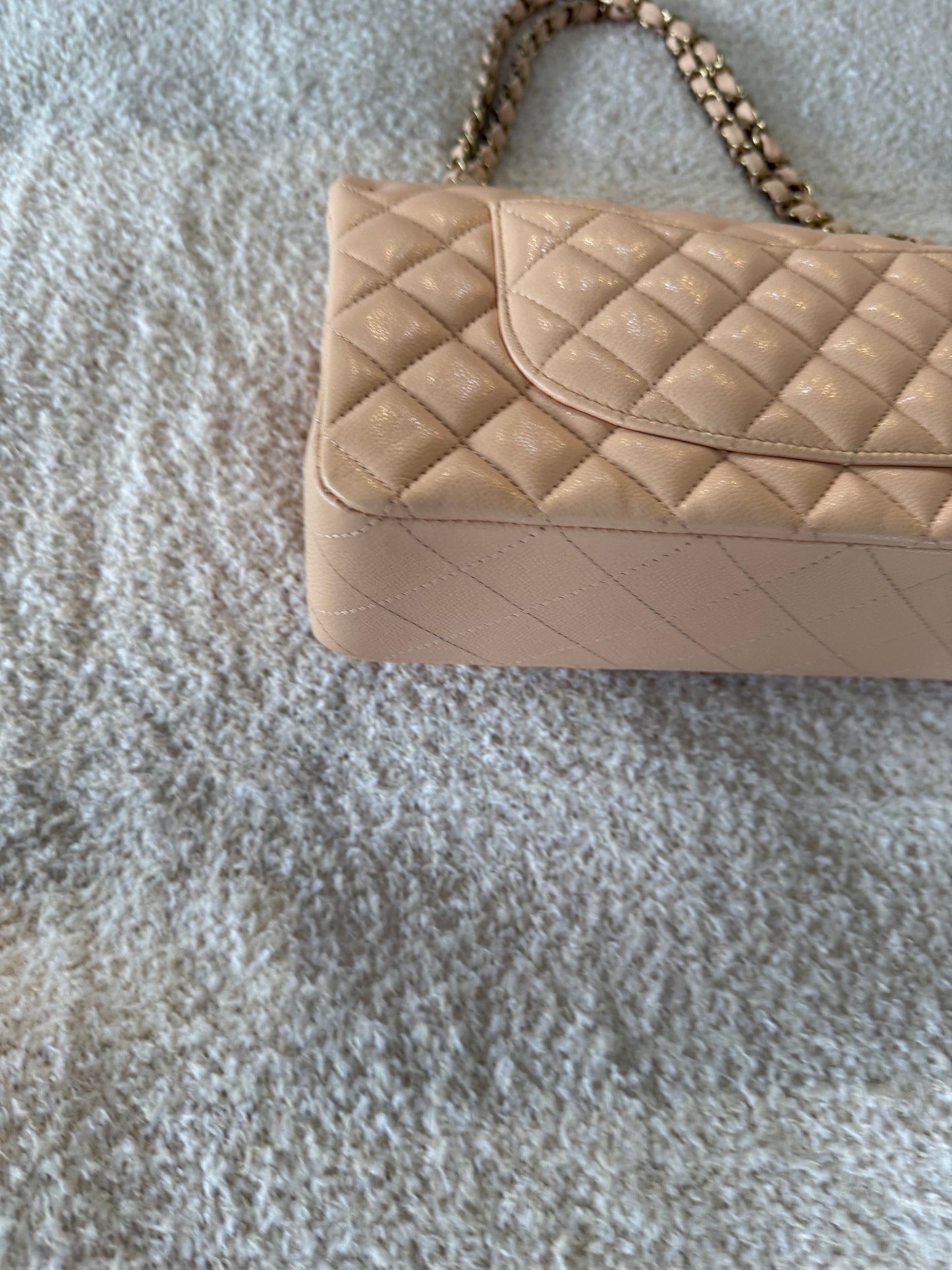 Chanel Classic medium flap with Gold hardware