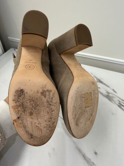 Chanel Suede Boots