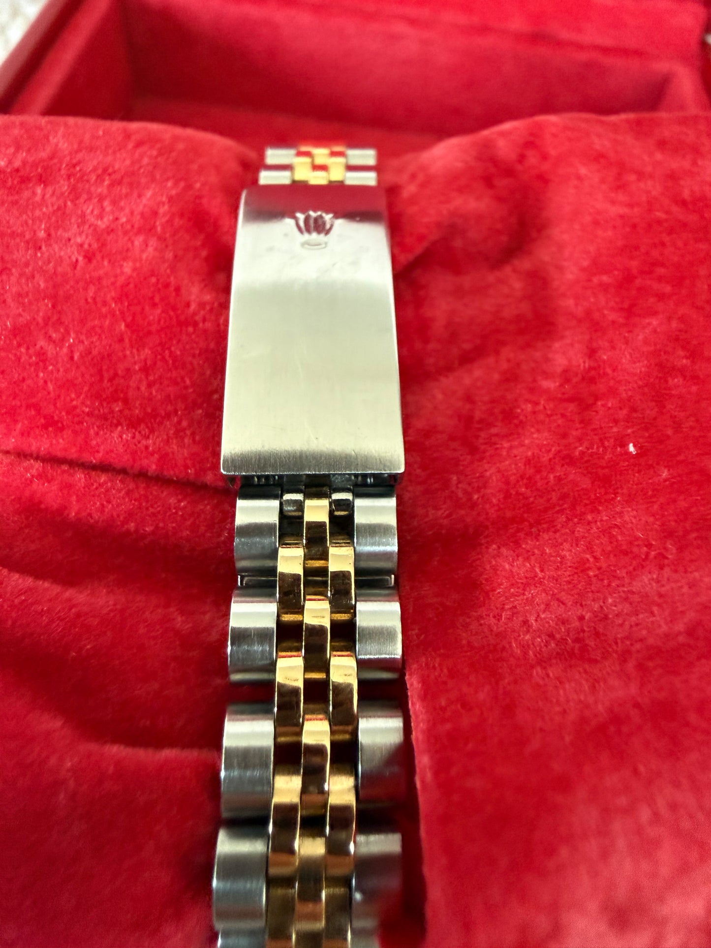 Rolex Datejust 26 vintage two tone 18k gold with diamond dial